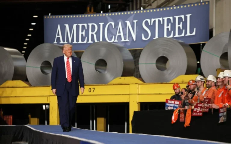 Cło na stal i aluminium Trump